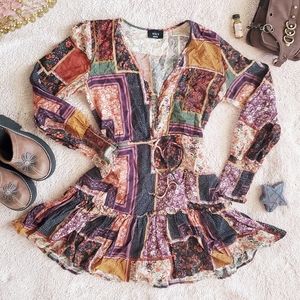 VICI PATCHWORK DRESS